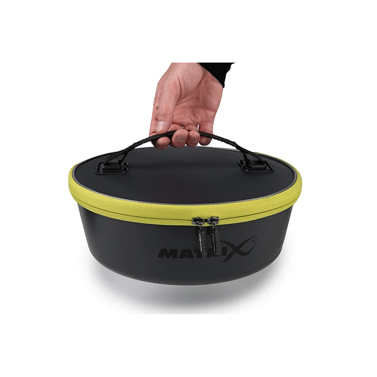 Matrix EVA Moulded Bowl with Lid 7.5L – draaggreep