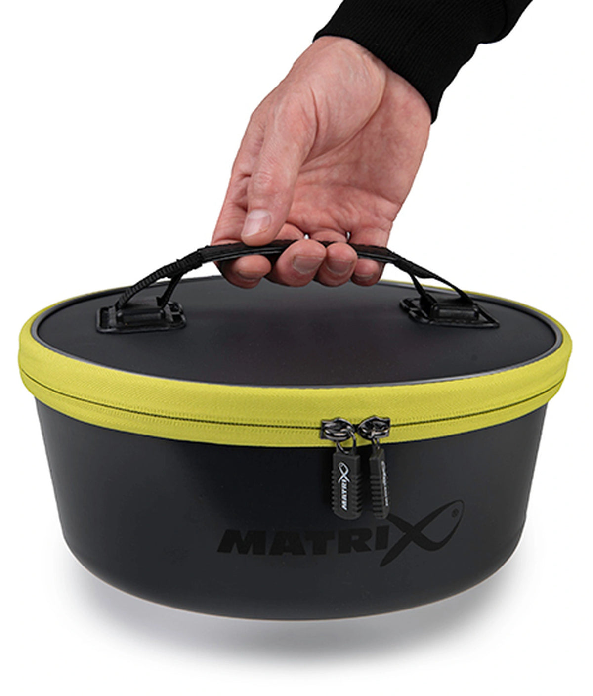 Matrix EVA Moulded Bowl with Lid 5.0L – draaggreep
