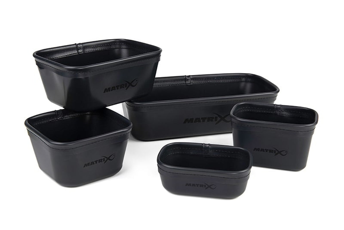 Matrix EVA Stacking Bait Tubs – complete set aasbakken