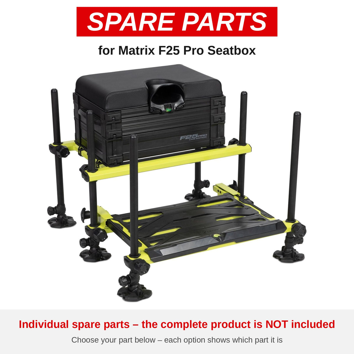 Matrix F25 Pro Seatbox – onderdelen (GMB199-01)