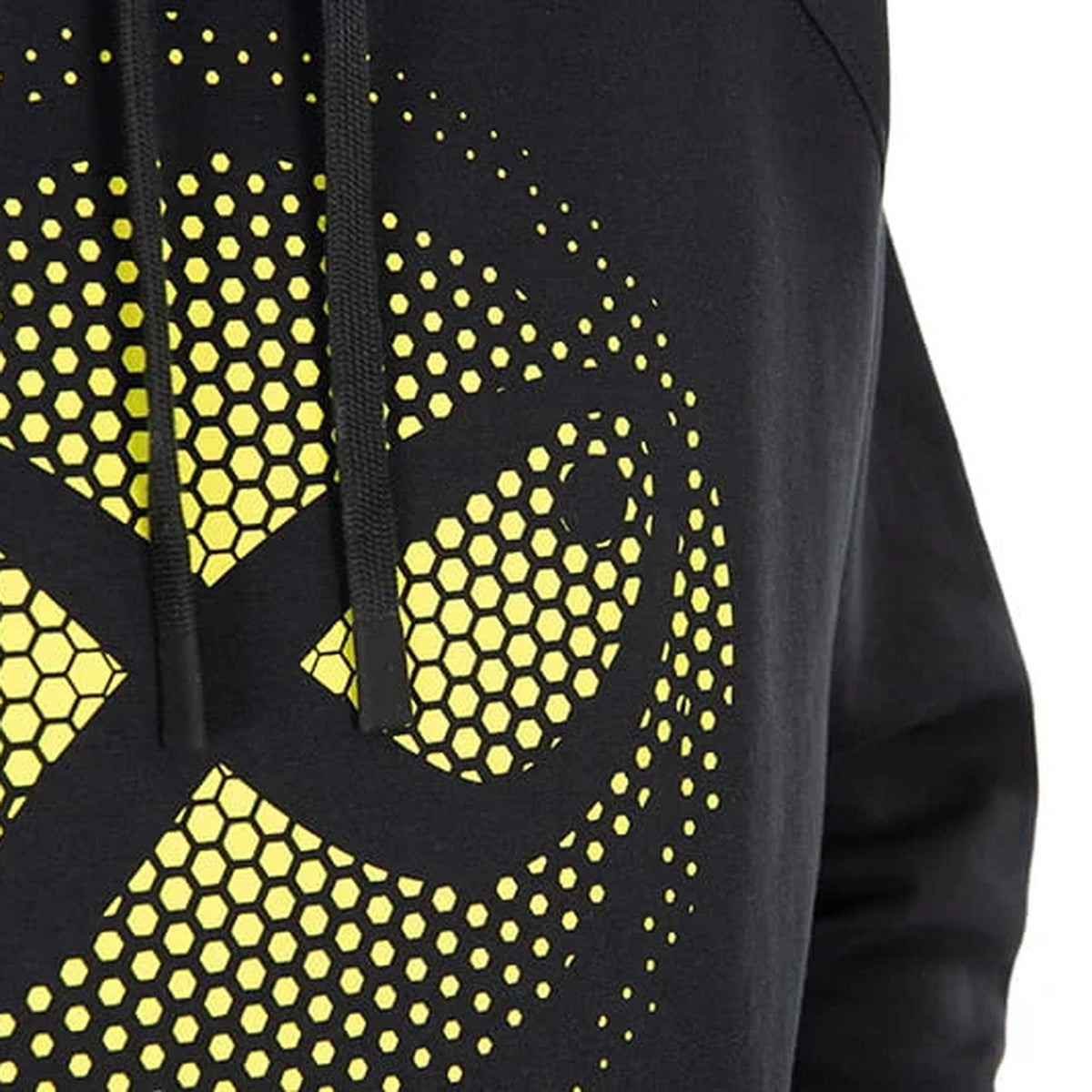 Matrix Fade Logo Hoody Black/Lime – logo en trekkoorden