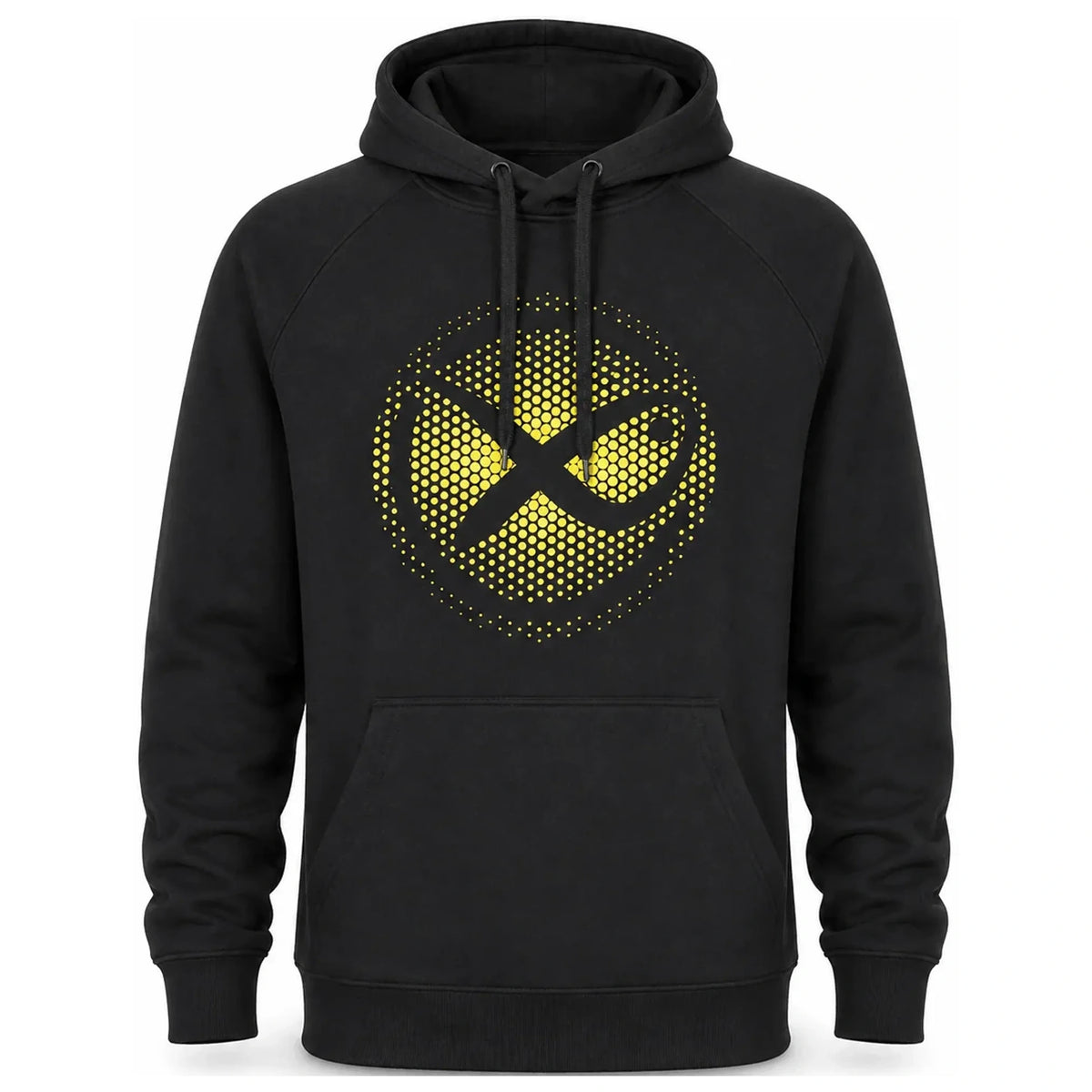 Matrix Fade Logo Hoody Black/Lime – hoodie