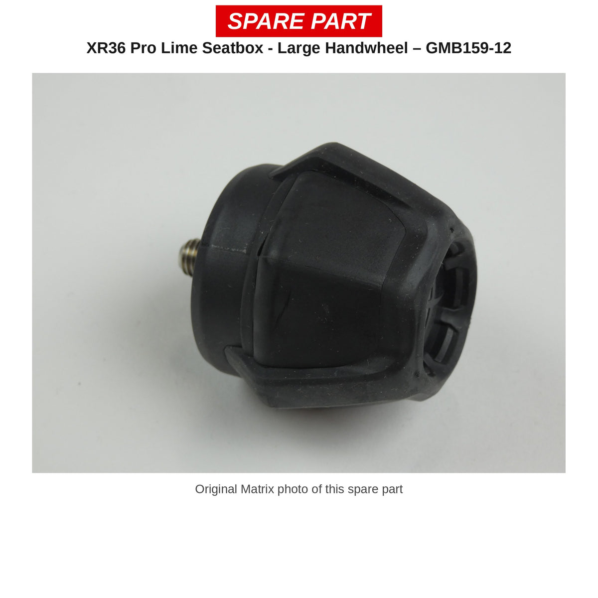 Matrix Handwieltje groot XR36 Pro Lime – GMB159-12