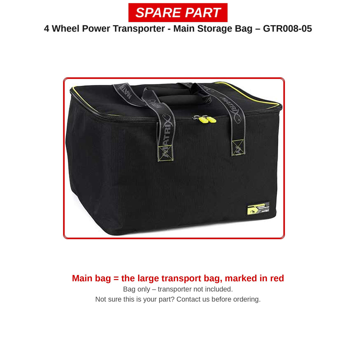 Matrix Hoofdtas – GTR008-05