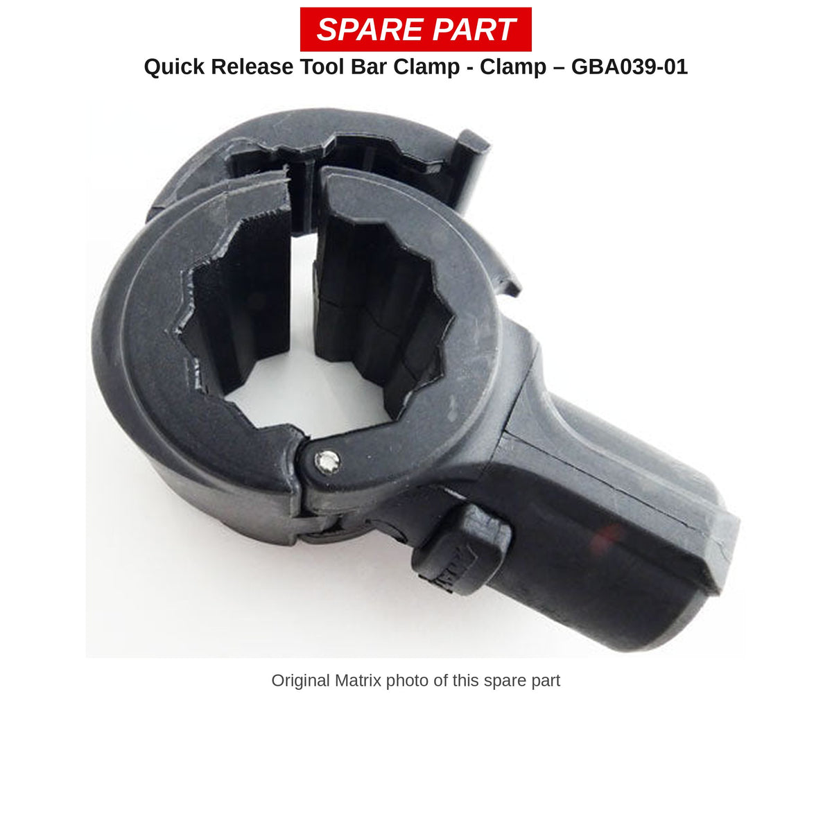 Matrix Klem Quick Release Tool Bar Clamp – GBA039-01