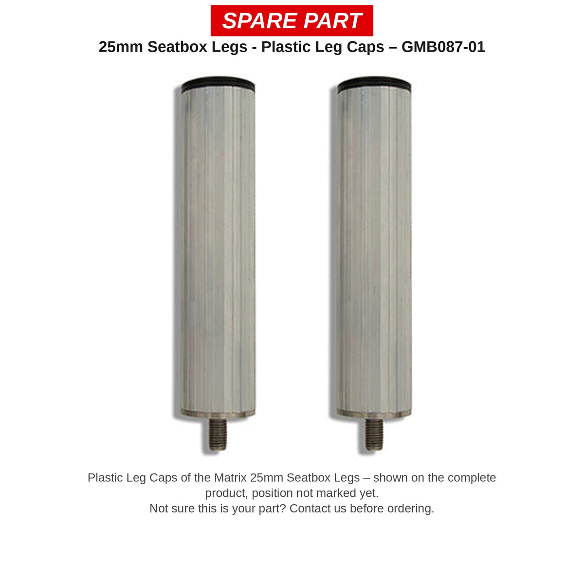 Matrix Kunststof pootdopjes 25 mm – GMB087-01