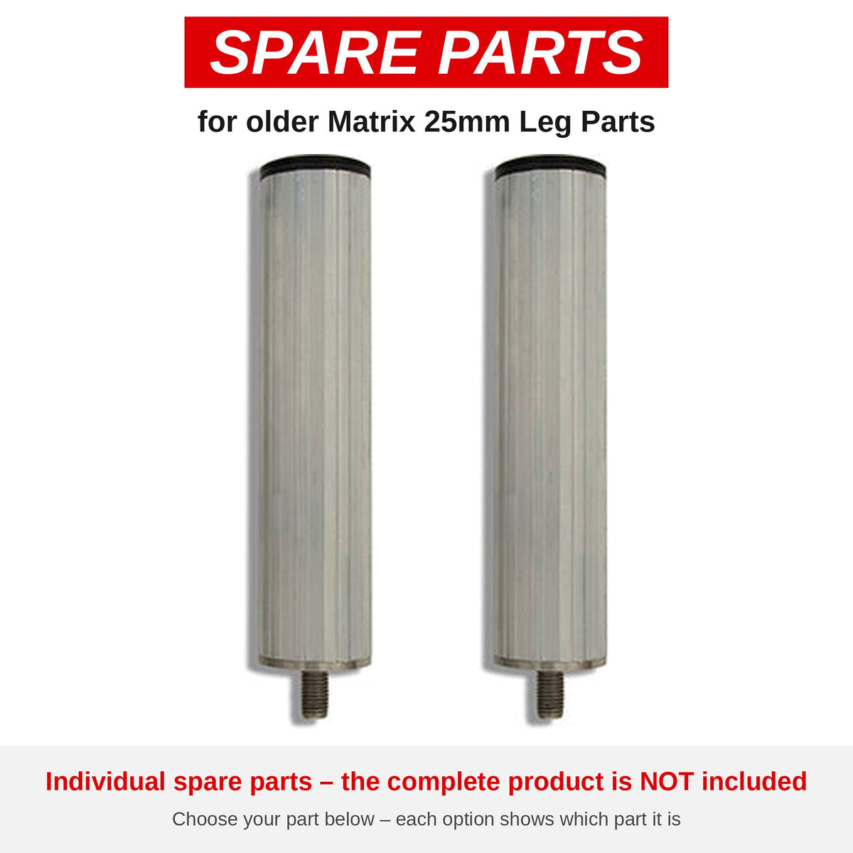 Matrix Older 25mm Leg Parts – onderdelen (GMB087-01)