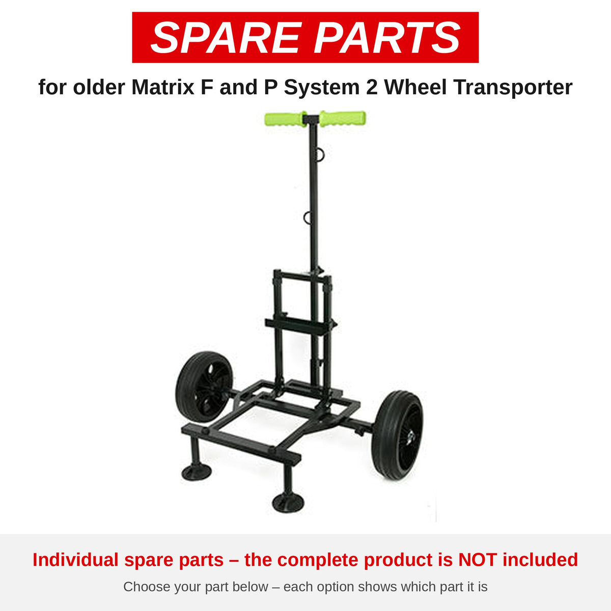 Matrix Older F and P System 2 Wheel Transporter – onderdelen (GTR002-01)