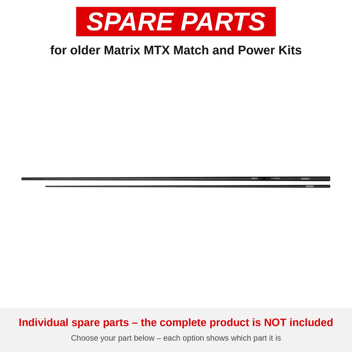 Matrix Older MTX Match and Power Kits – onderdelen (GPO108-01)