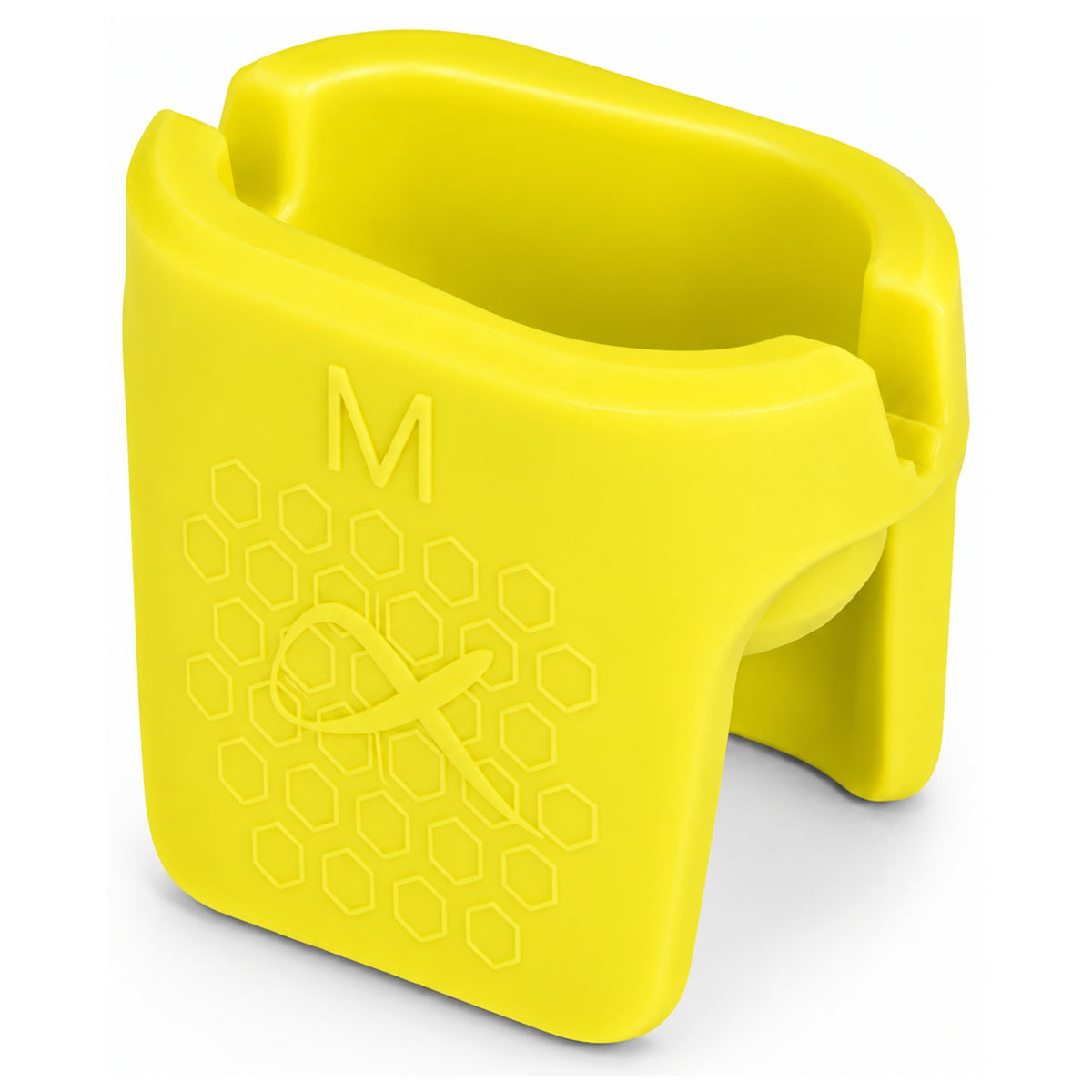 Gele Matrix Open Alloy Feeder Mould met M-markering, honingraatpatroon en open vormholte