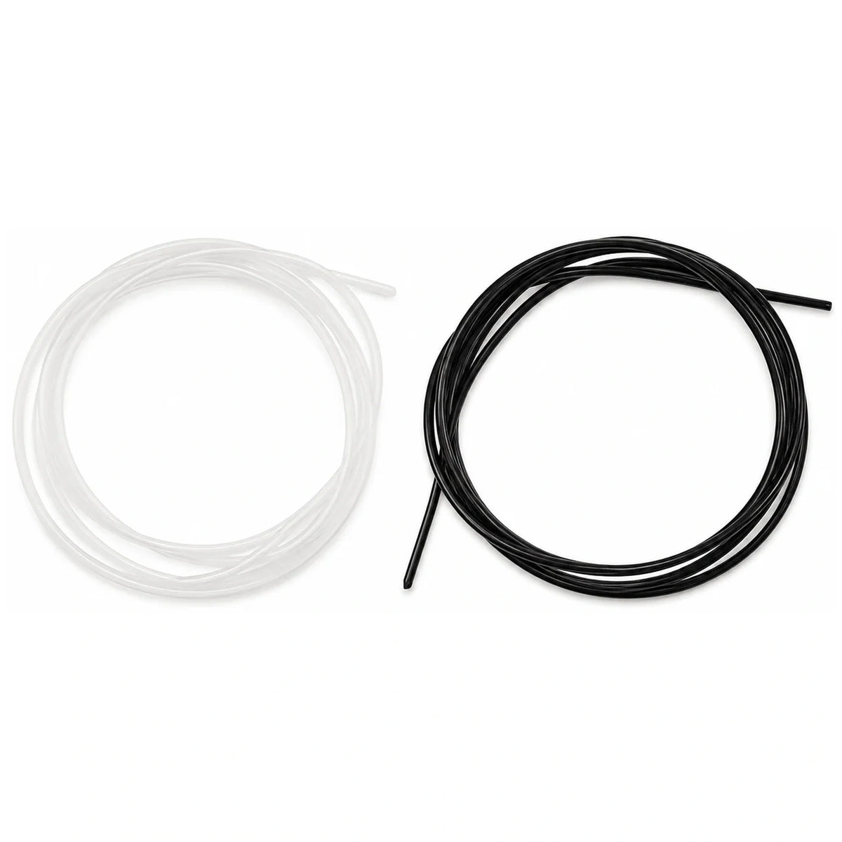 Matrix Pole Float Silicone met een transparante en een zwarte rol dobbersiliconen