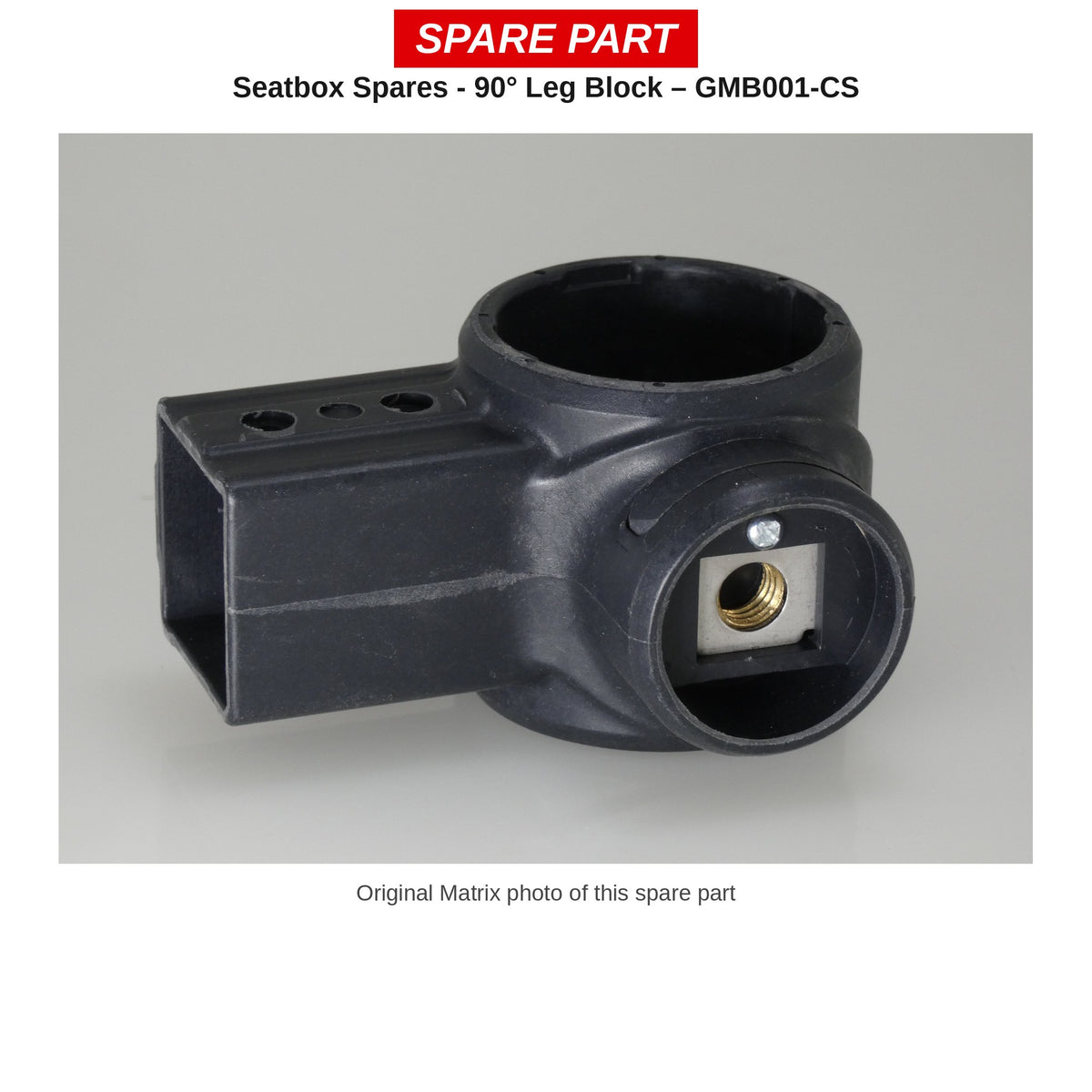 Matrix Pootblok 90° zitkist – GMB001-CS