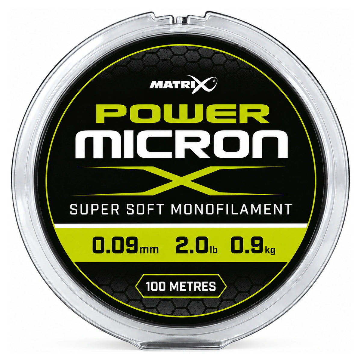 Matrix Power Micron 100 m nylon vislijn 0,09 mm