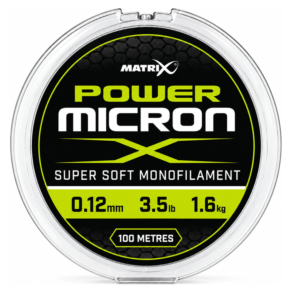 Matrix Power Micron 100 m nylon vislijn 0,12 mm
