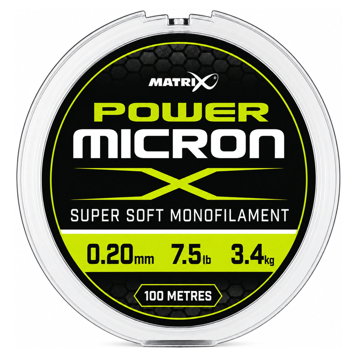 Matrix Power Micron 100 m nylon vislijn 0,20 mm