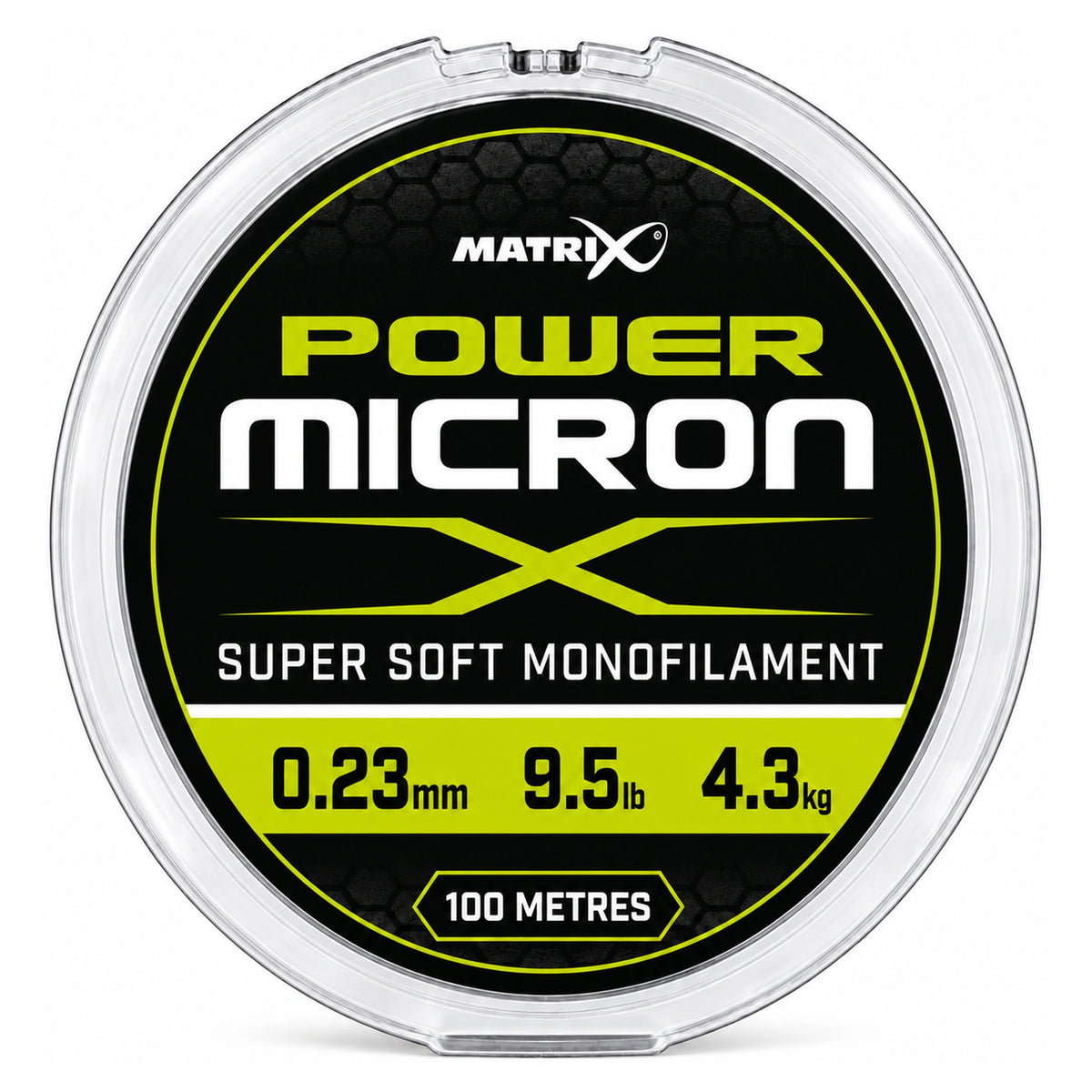 Matrix Power Micron 100 m nylon vislijn 0,23 mm