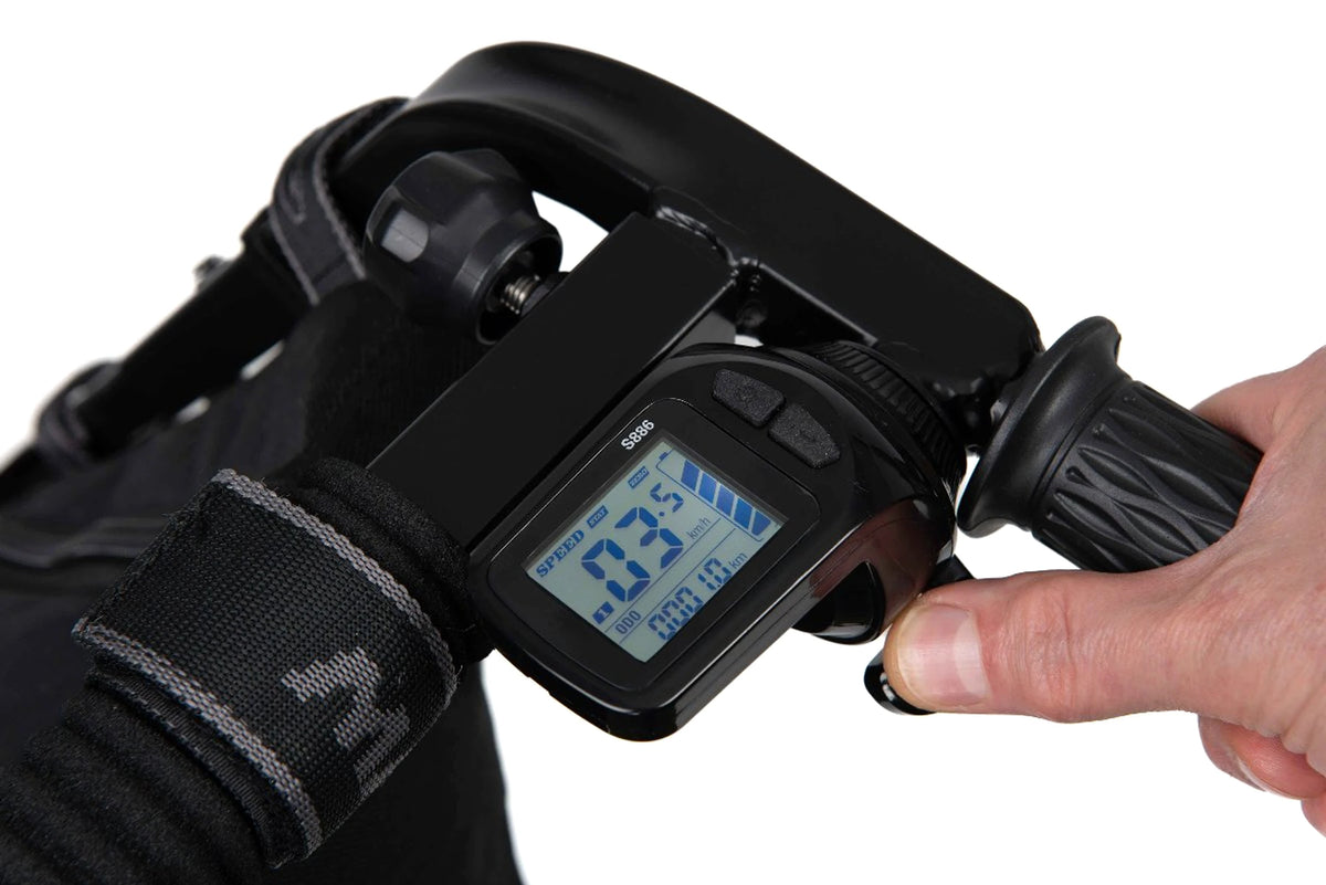 Matrix Power Transporter met display en bediening bij de handgreep