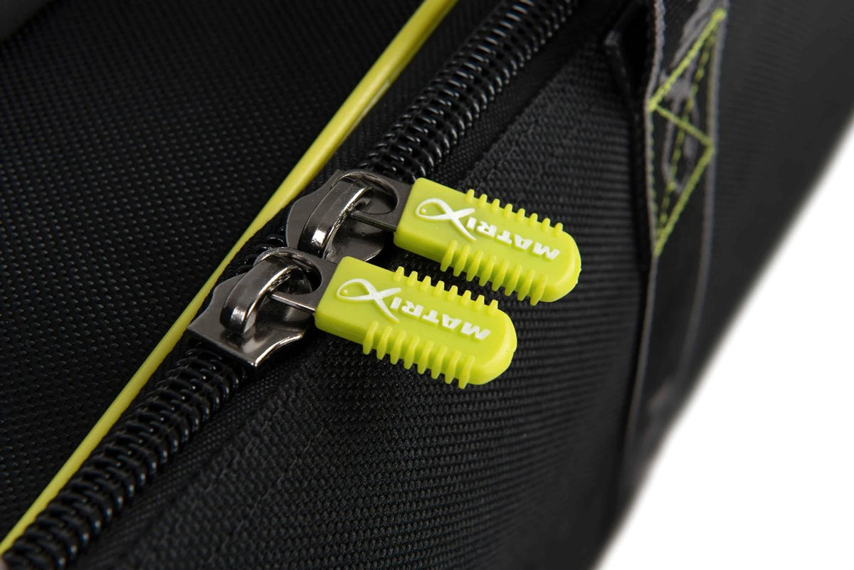 Matrix Power Transporter transporttas met twee gele Matrix-ritstrekkers