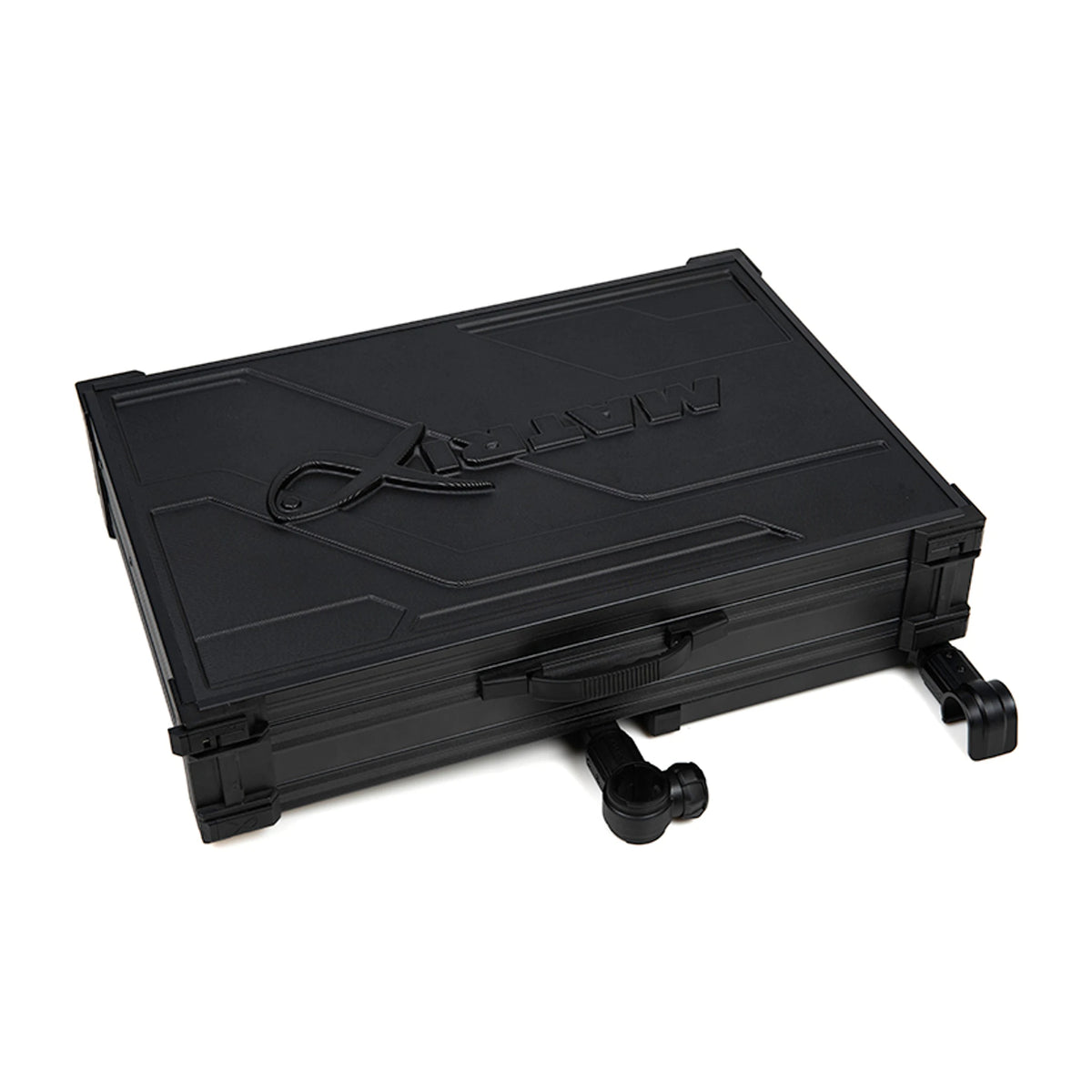 Matrix Pro Rigid Feeder Tray GBA067 – gesloten aastafel met bevestigingsblokken, achterzijde