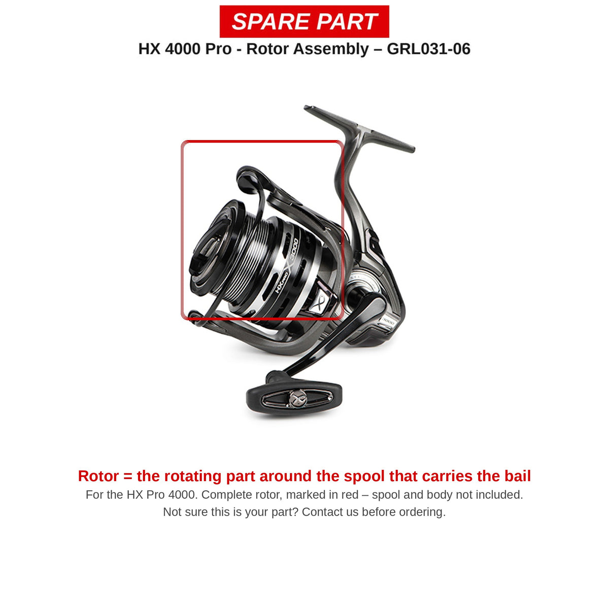 Matrix Rotor (compleet) HX 4000 Pro – GRL031-06