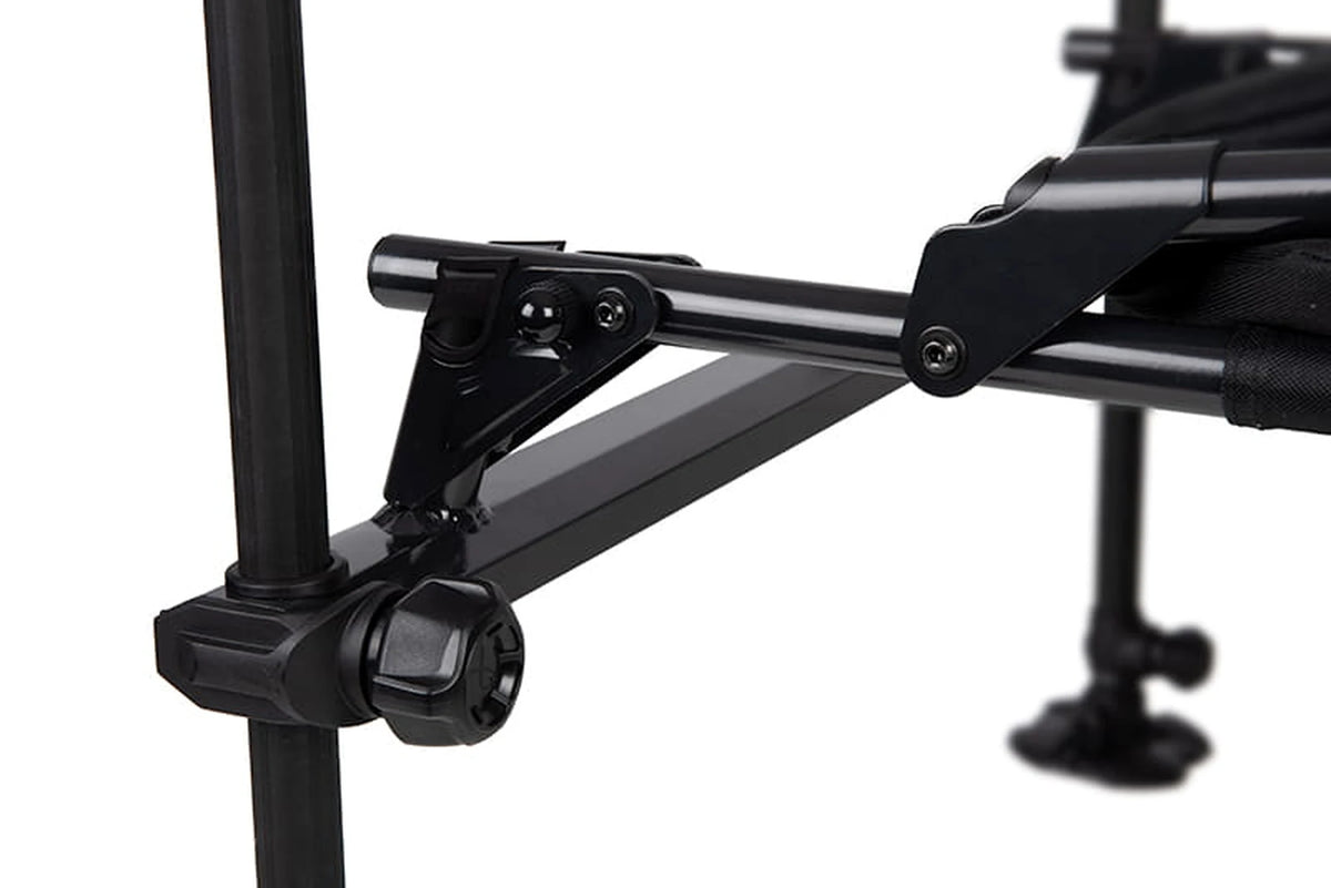 Pootklem met handwiel en scharnierend rugframe van de Matrix S25 Pro Accessory Chair