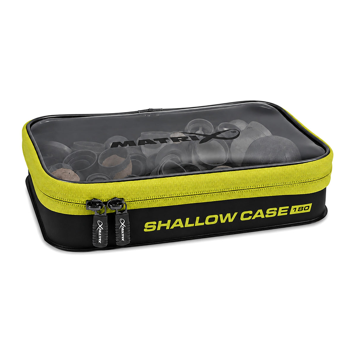 Matrix Shallow EVA Case 180 – opbergtas met transparant deksel en dubbele ritssluiting
