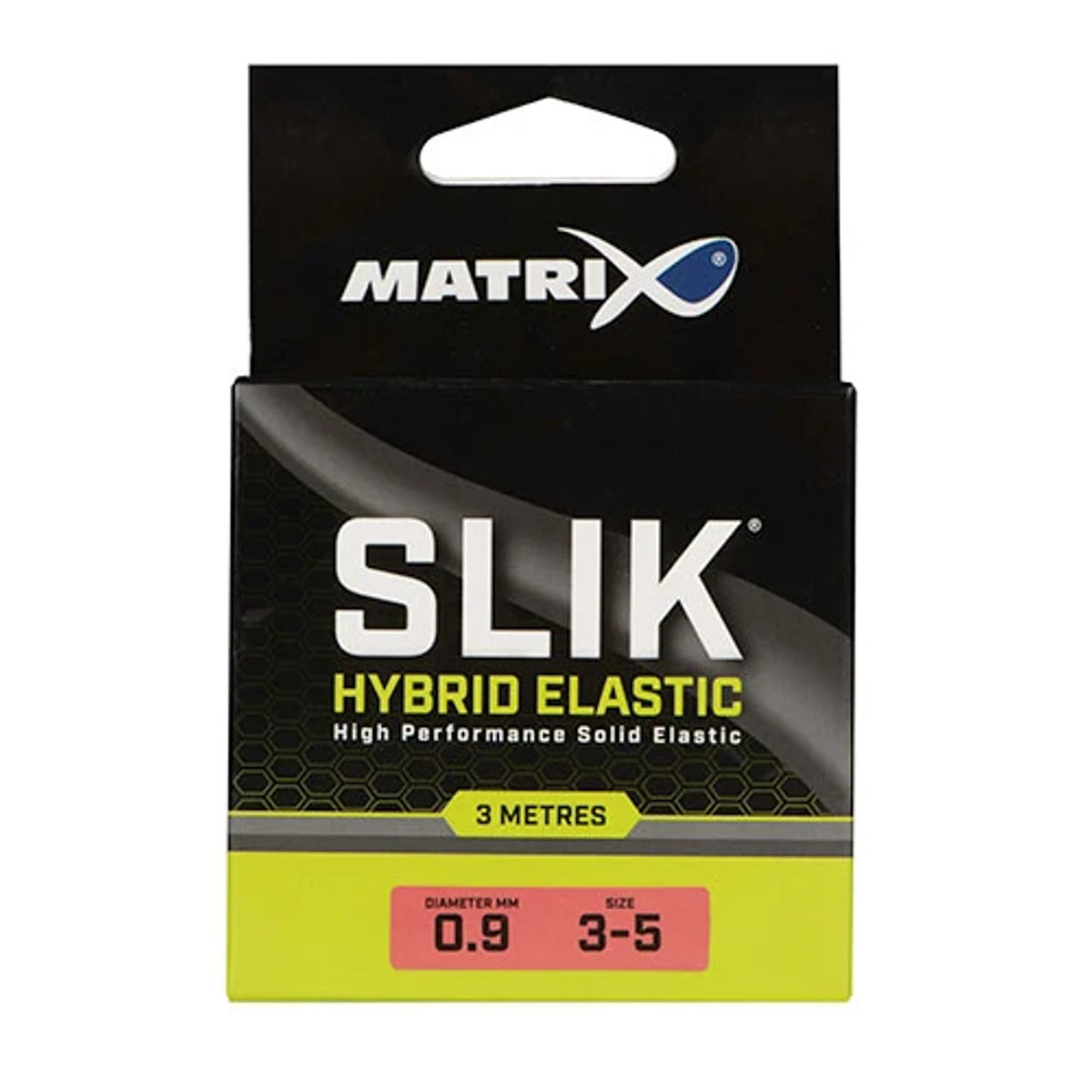 Matrix SLIK Hybrid Elastic 3 m 0,9 mm rood verpakking