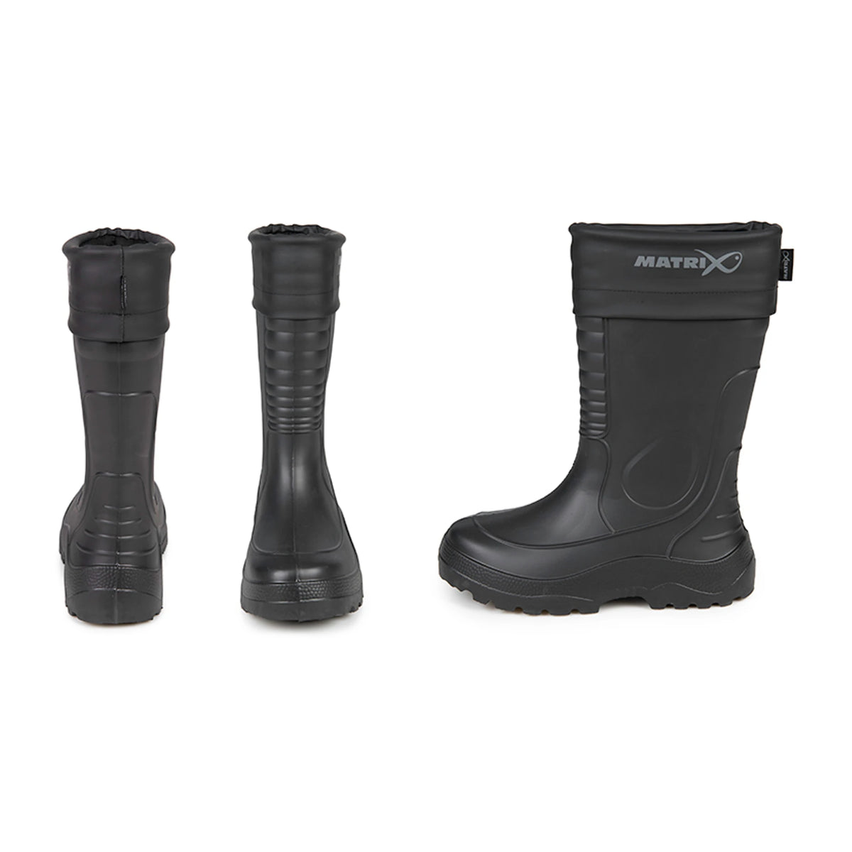 Matrix Thermal EVA Boots – voor-, achter- en zijaanzicht van de thermolaars