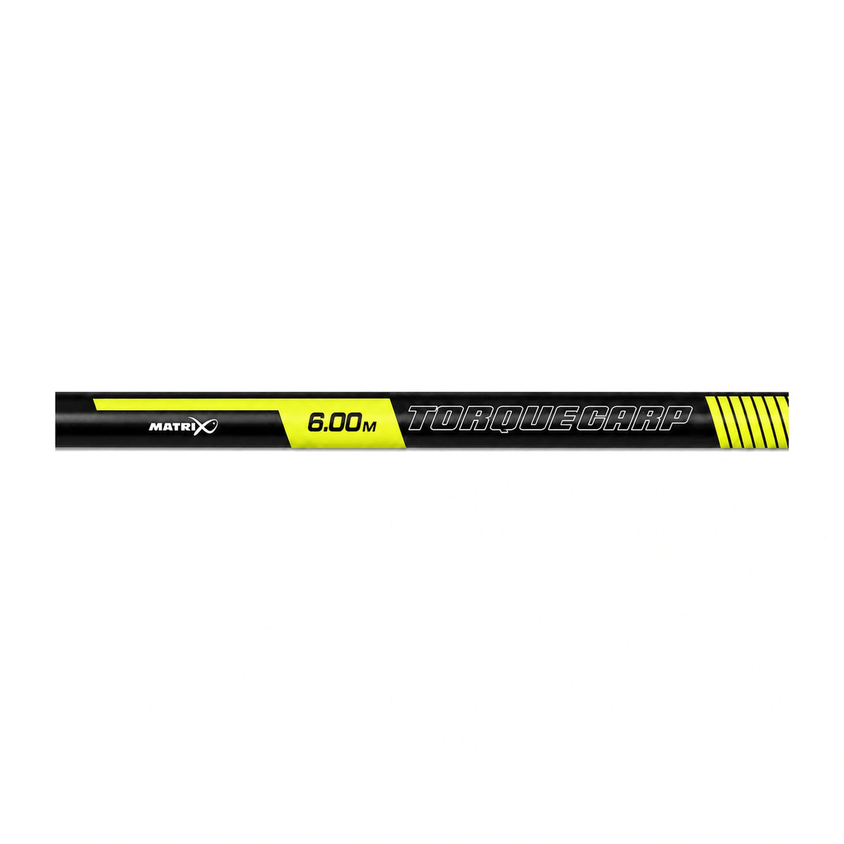 Matrix Torque Carp Power 6m Pole – close-up met MATRIX-logo, 6.00M en TORQUECARP-opdruk