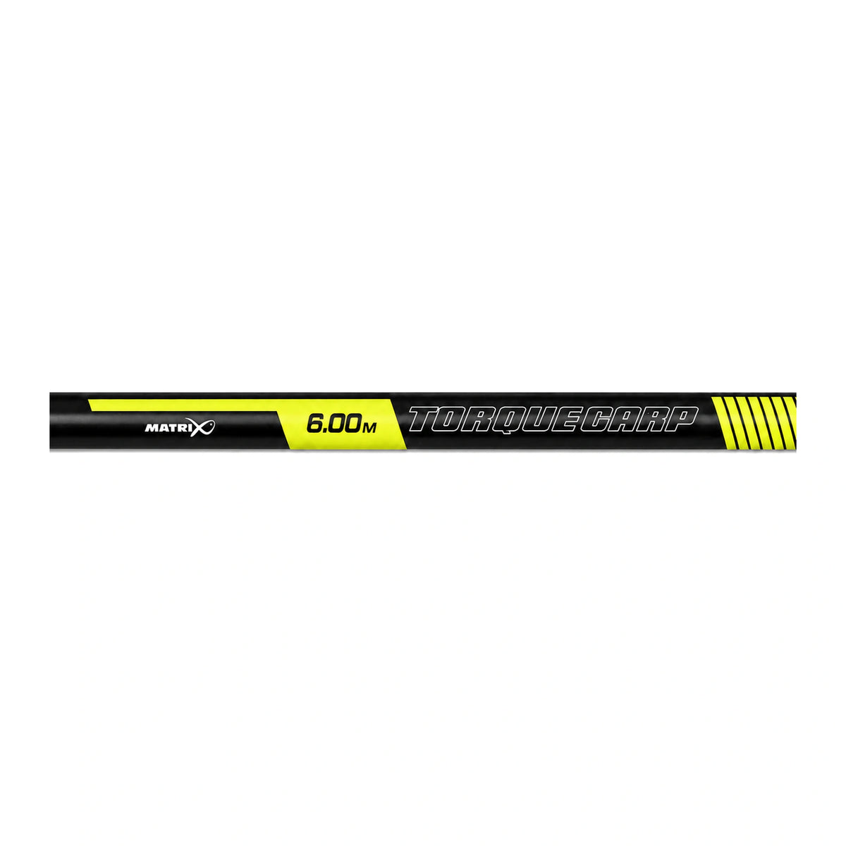 Matrix Torque Carp Power 6m Pole – close-up met MATRIX-logo, 6.00M en TORQUECARP-opdruk