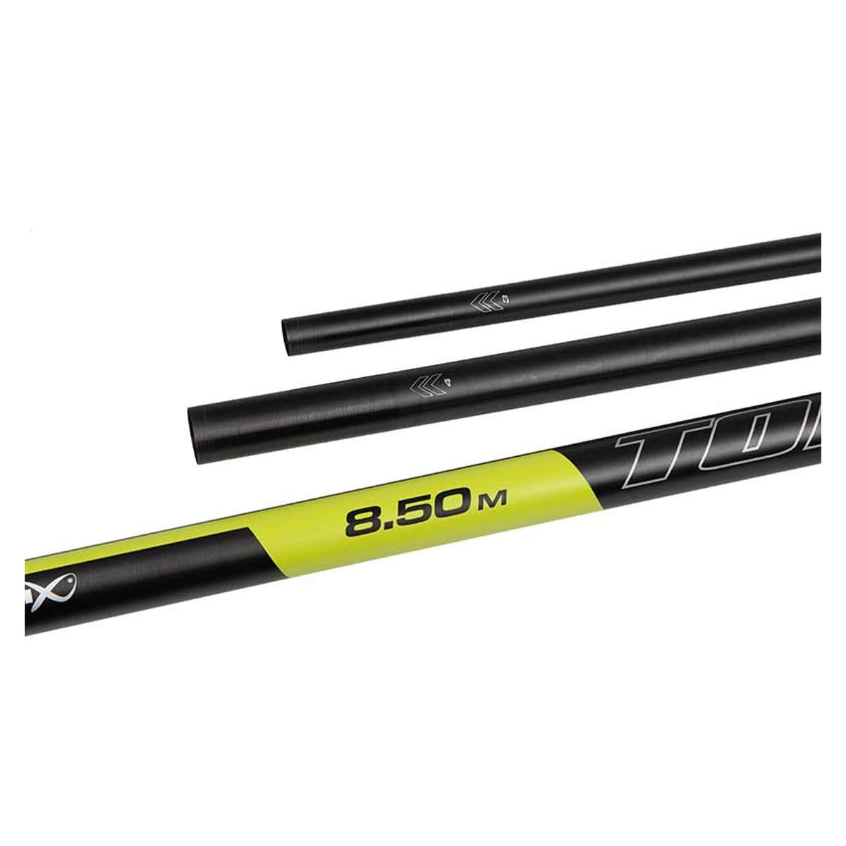 Matrix Torque Carp Sections detail van secties 3, 4 en de 8.50m-opdruk op het achterdeel