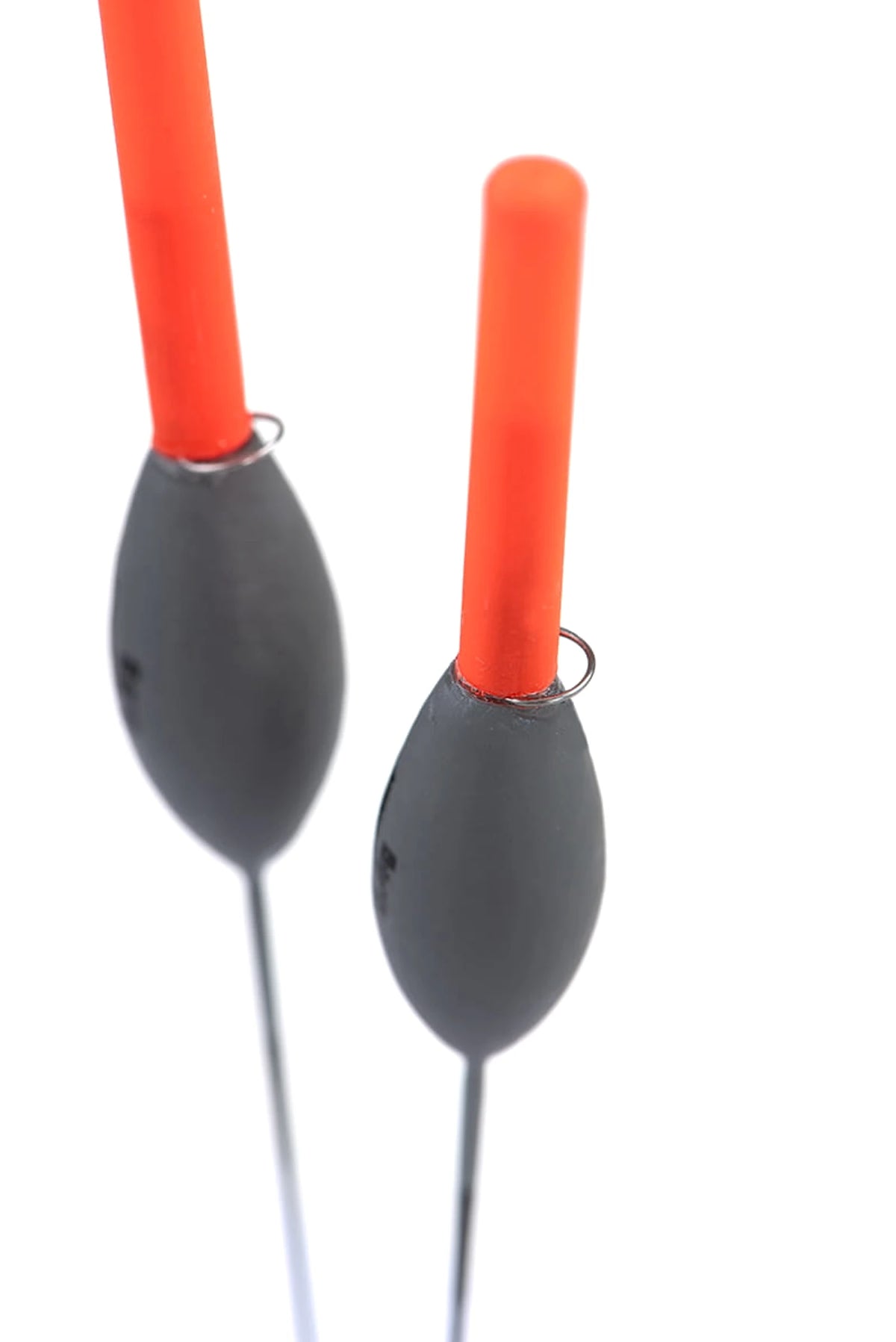 Matrix Ultra Margin detail van twee dobbers met oranje antennes en lijnogen