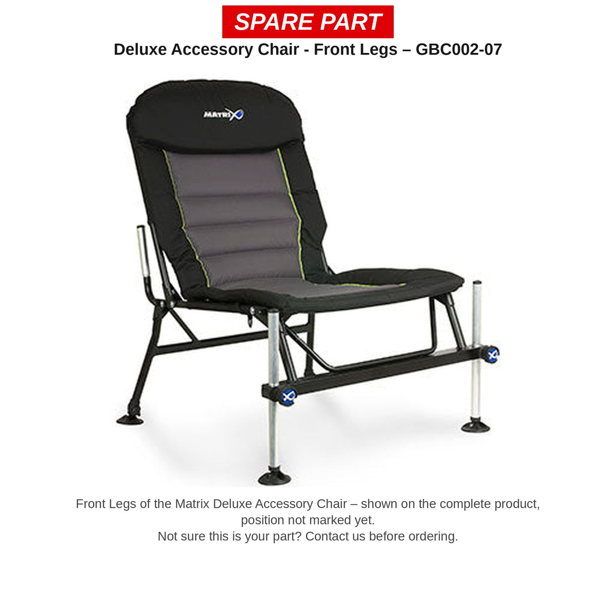 Matrix Voorpoten Deluxe Accessory Chair – GBC002-07