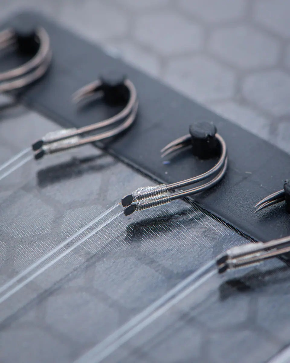 Matrix X1 Commercial Carp 10cm Rigs 10 cm Onderlijnen zonder Weerhaak (8 stuks) GRR095/GRR096/GRR097 – productfoto 7