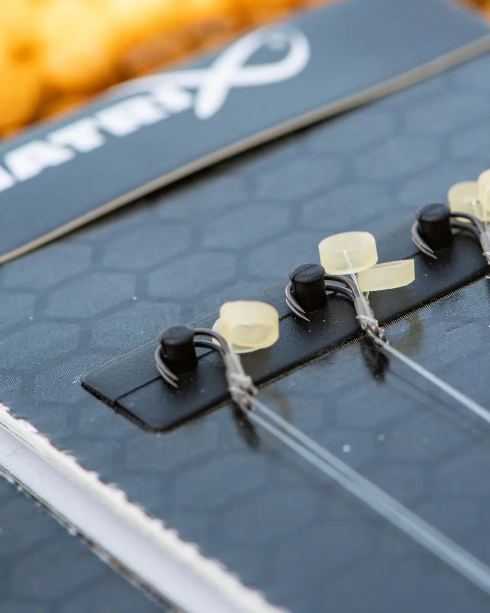 Matrix X5 F1 Pellet Rigger 10cm Band Rigs 10 cm Onderlijnen met Bait Band (8 stuks) GRR107/GRR108/GRR109 – productfoto 6