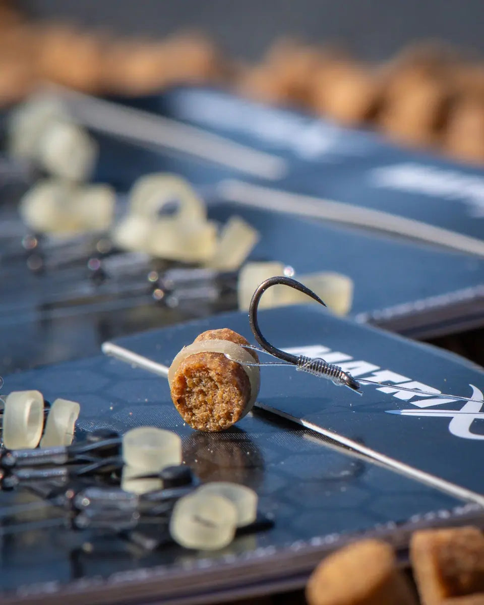 Matrix X6 Carp Pellet Rigger 15cm Band Rigs 15 cm Onderlijnen met Bait Band (8 stuks) GRR116/GRR117/GRR118 – productfoto 6