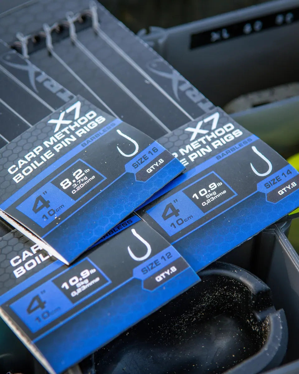 Matrix X7 Carp Method 10cm Boilie Pin Rigs 10 cm Methodonderlijnen met Boilie Pin (8 stuks) GRR122/GRR123/GRR124 – productfoto 6
