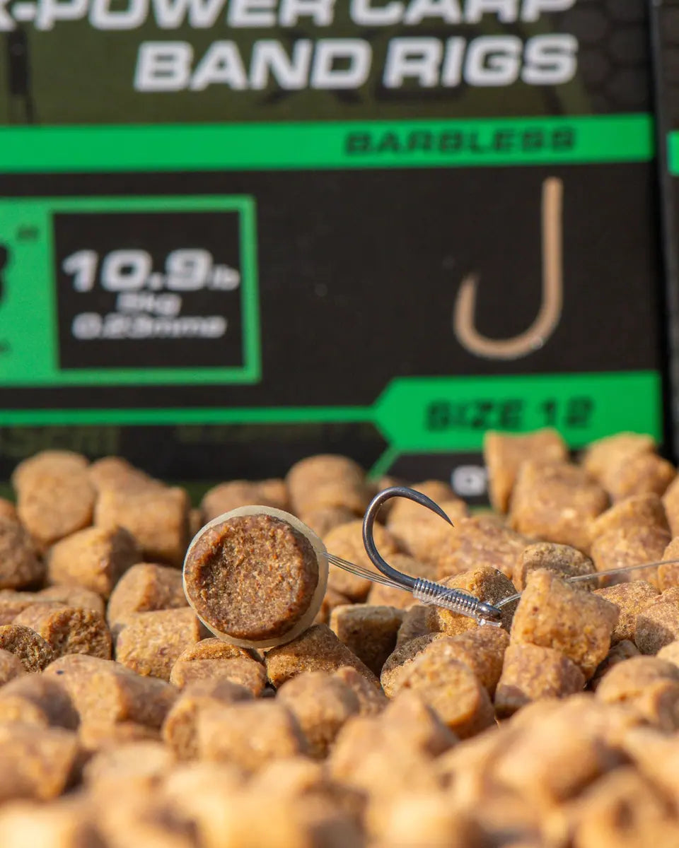 Matrix X8 X-Power Carp 45cm Band Rigs 45 cm Onderlijnen met Bait Band (8 stuks) GRR128/GRR129/GRR130 – productfoto 6