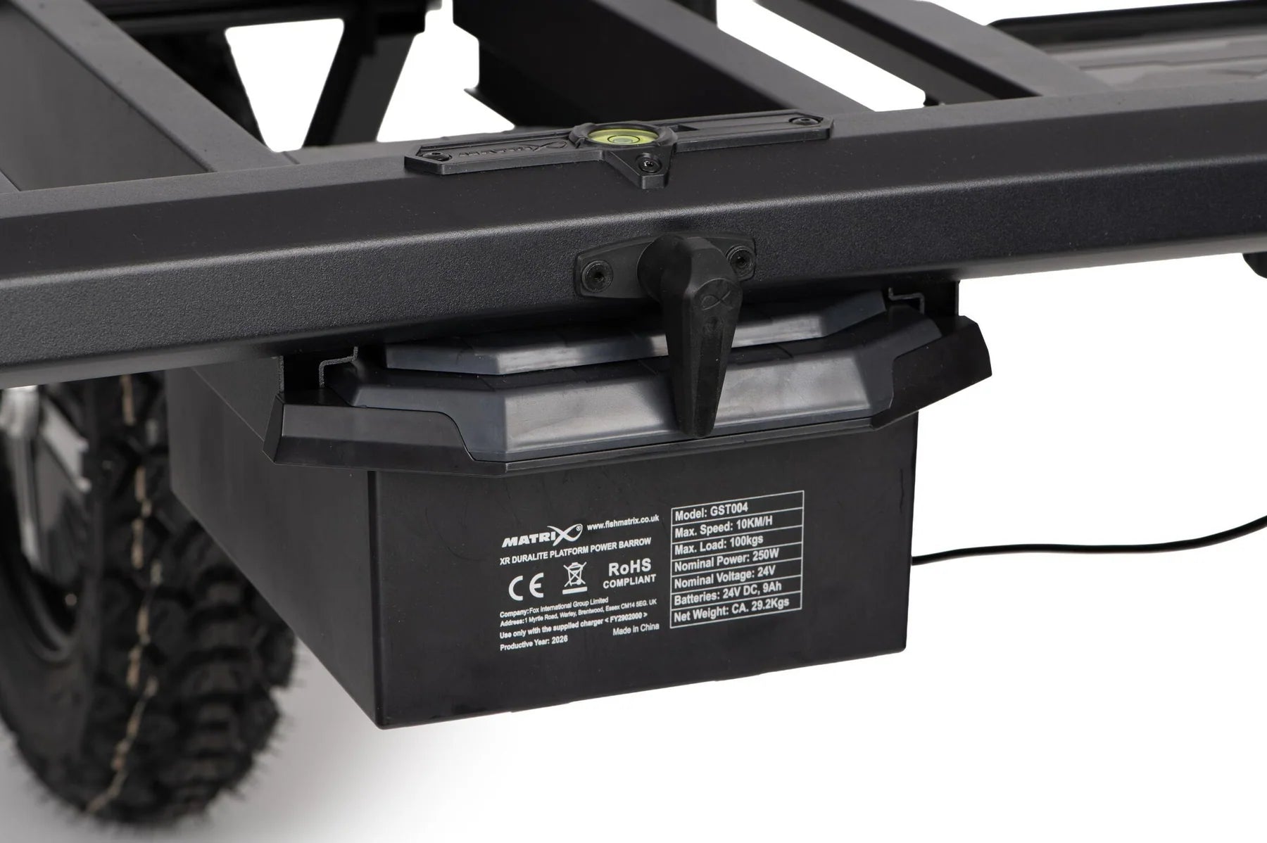 Matrix XR Duralite Platform Power Barrow Elektrische Transportkar GST004 – productfoto 3