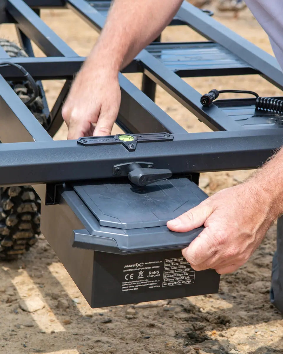 Matrix XR Duralite Platform Power Barrow Elektrische Transportkar GST004 – productfoto 15