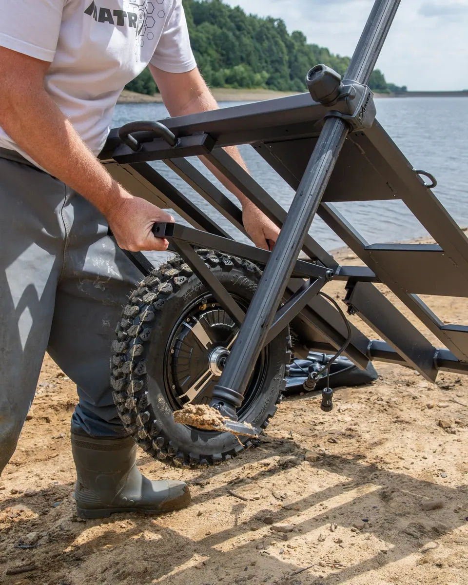 Matrix XR Duralite Platform Power Barrow Elektrische Transportkar GST004 – productfoto 17