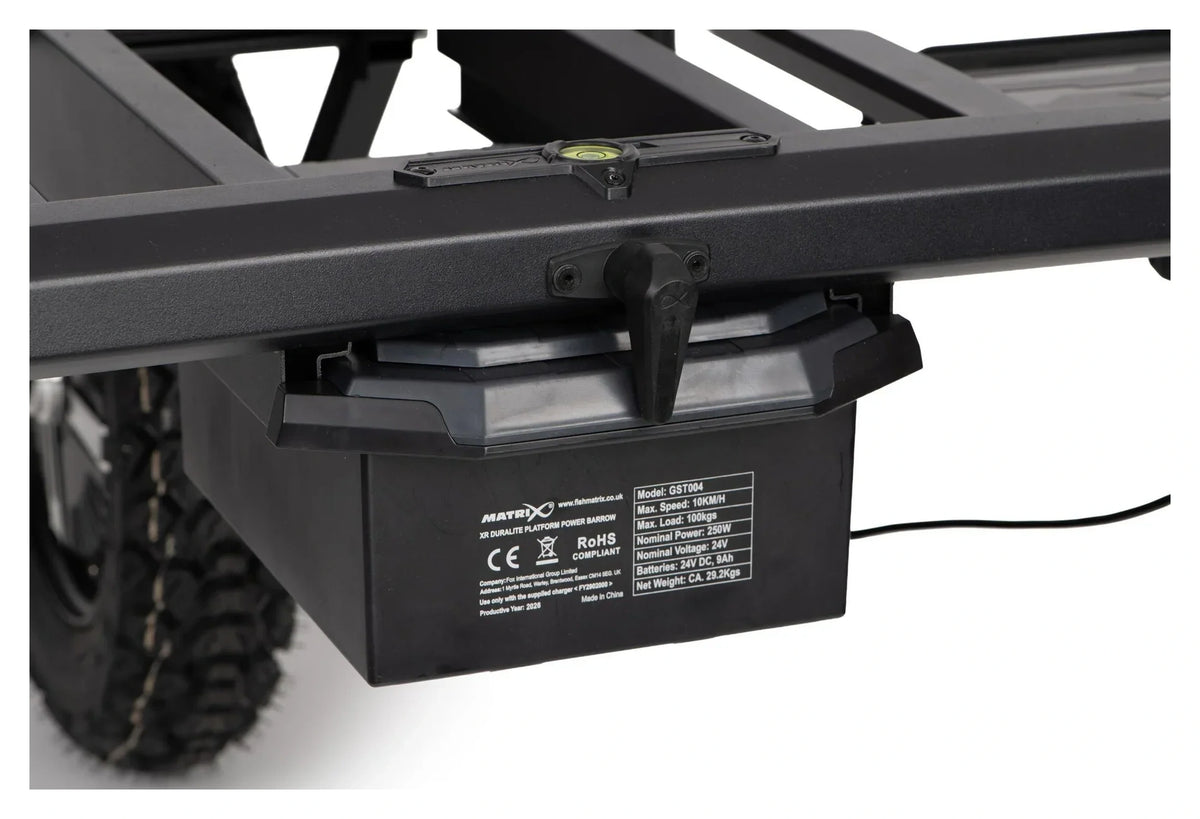 Matrix XR Duralite Platform Power Barrow Elektrische Transportkar GST004 – productfoto 3
