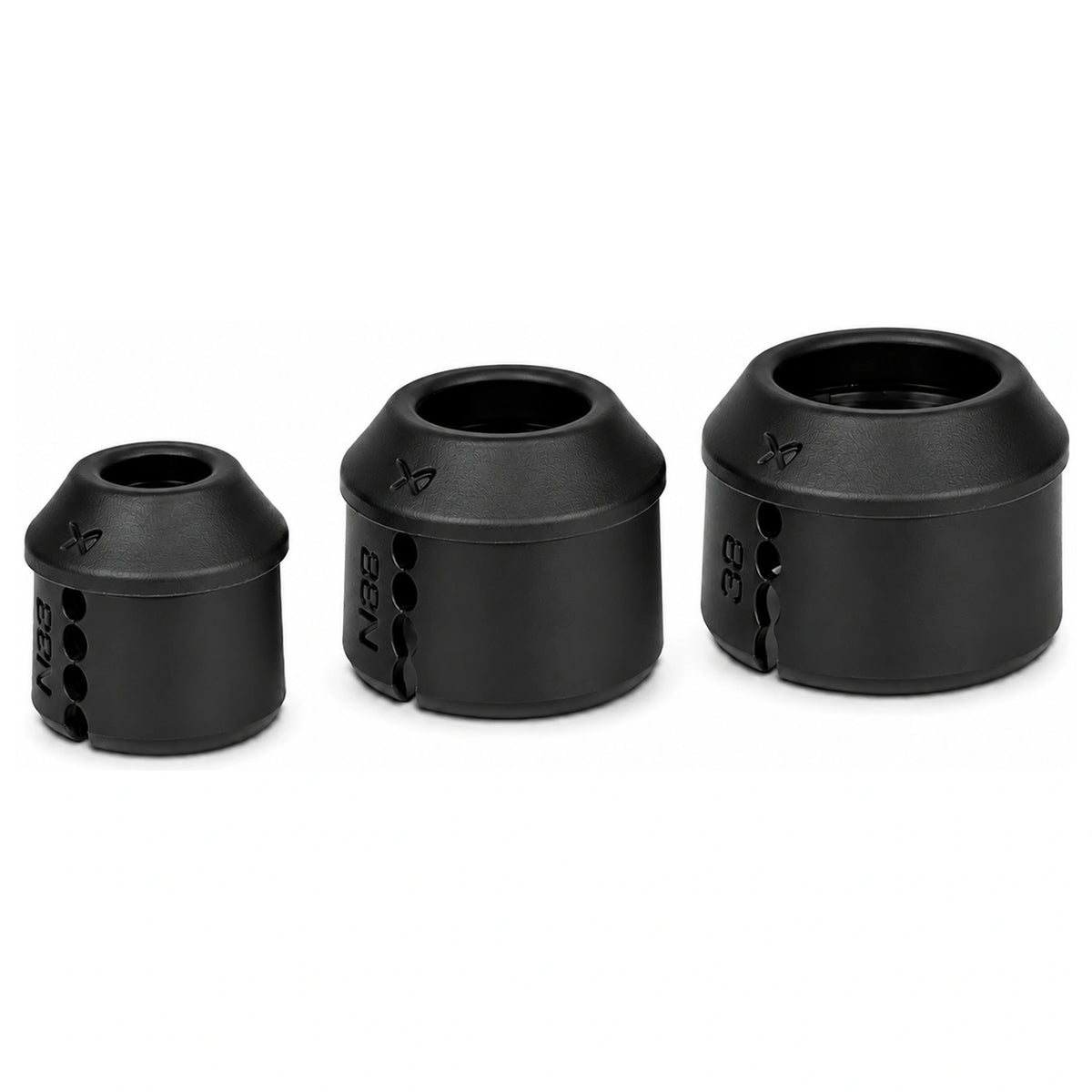 Drie Matrix XTR Pole Protector Cones in verschillende maten
