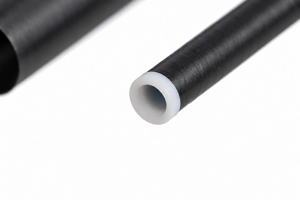 Matrix XTR Short Power Kit – witte PTFE-topbus en carbon buisuiteinden