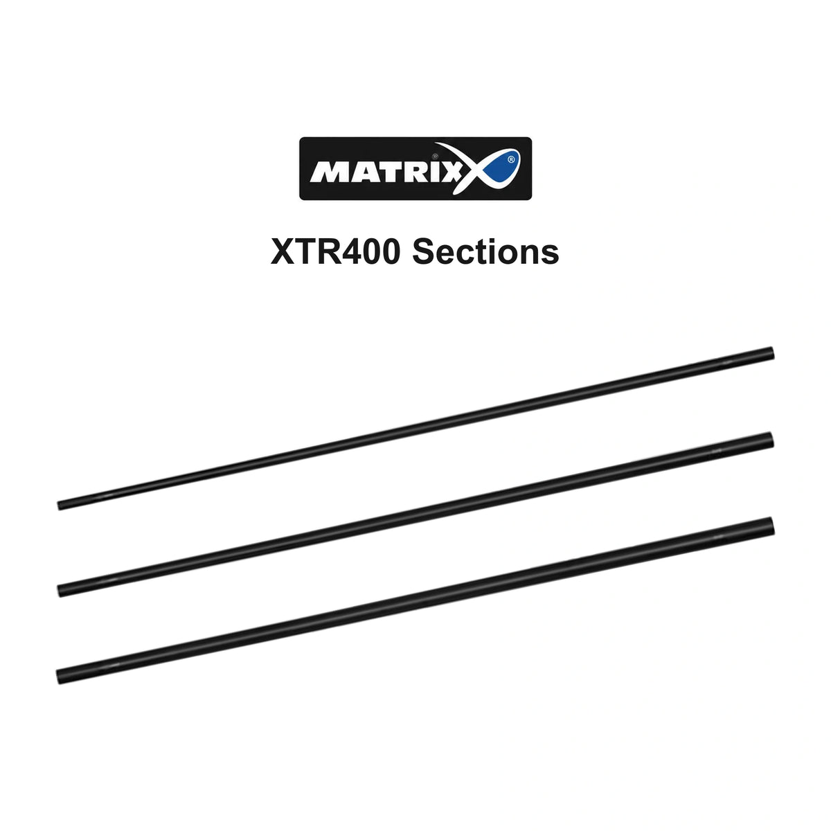 Matrix XTR400 Sections met losse hengeldelen 3, 4 en 5