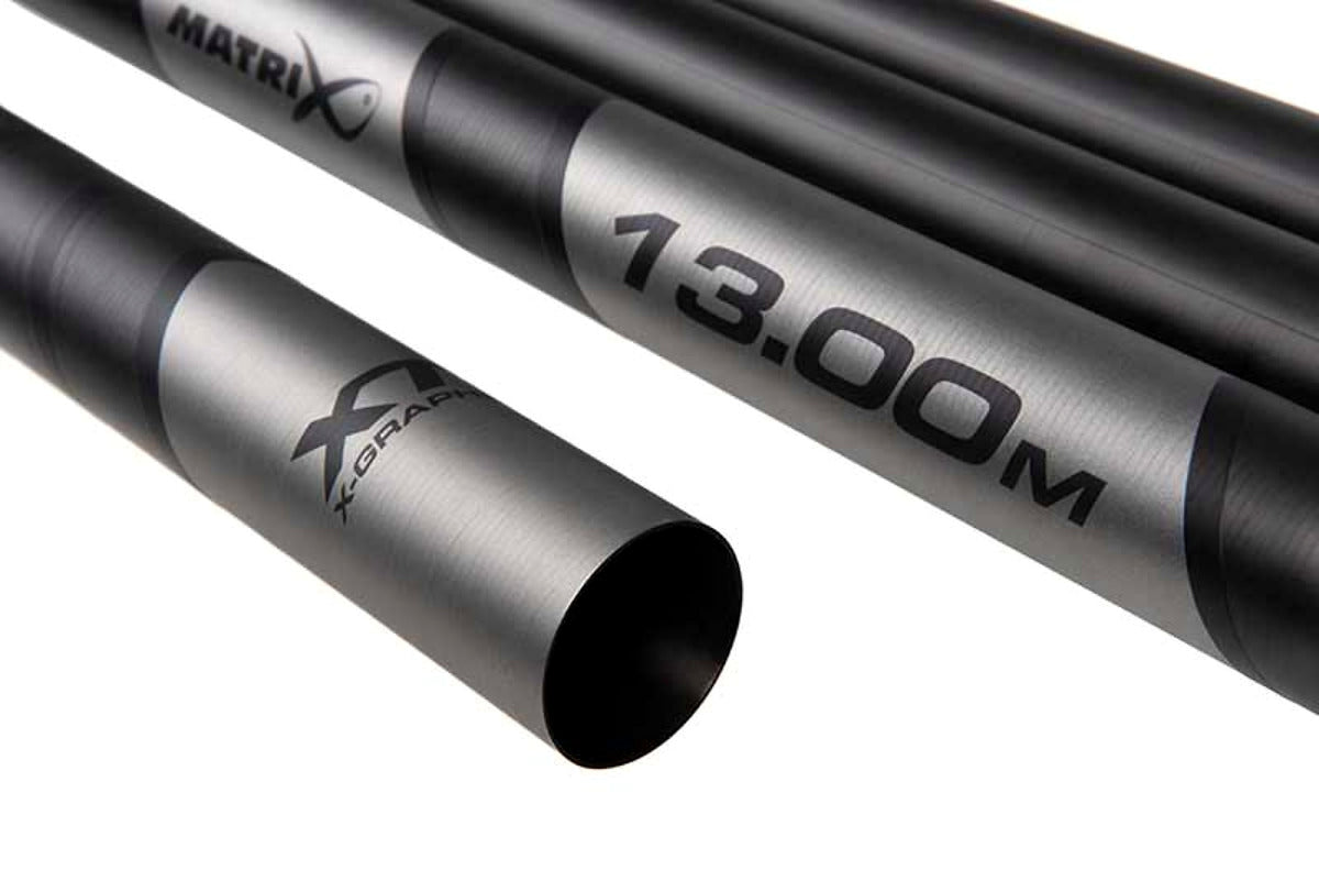 Matrix XTR400 Ultra Power Packages – 13.00M-opdruk en open X-Graphene-sectie naast elkaar