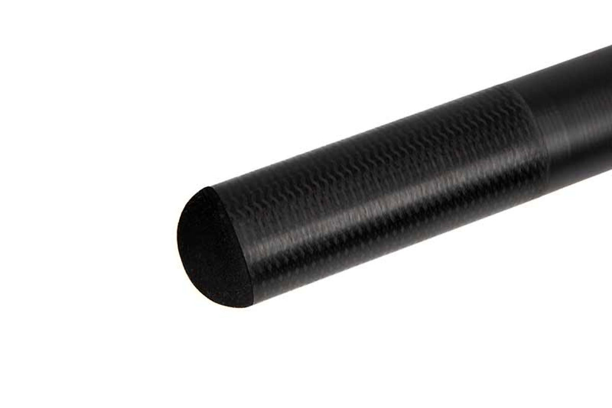 Matrix XTR400 Ultra Power Packages – open uiteinde en carbonstructuur van een hengelsectie
