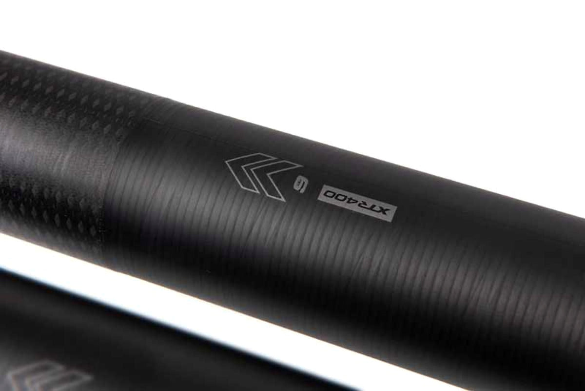 Matrix XTR400 Ultra Power Packages – close-up van sectienummer en uitlijnpijl op de carbonblank
