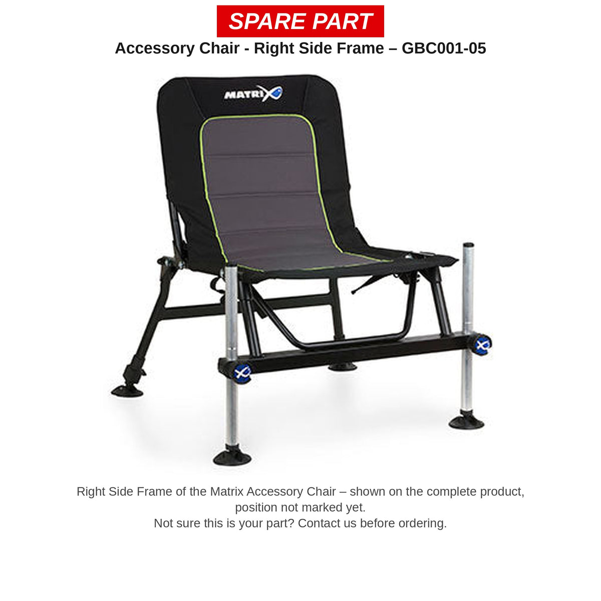 Matrix Zijframe rechts Accessory Chair – GBC001-05