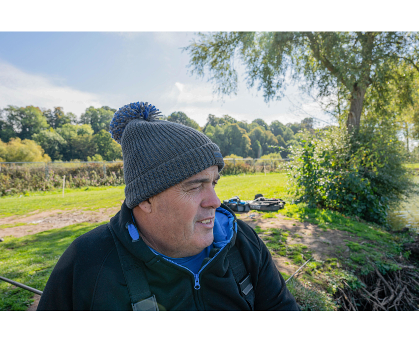 Preston marled bobble hat